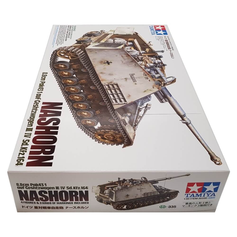 1:35 German Self-Propelled Heavy Anti-Tank Gun NASHORN Sd.Kfz. 164 - TAMIYA