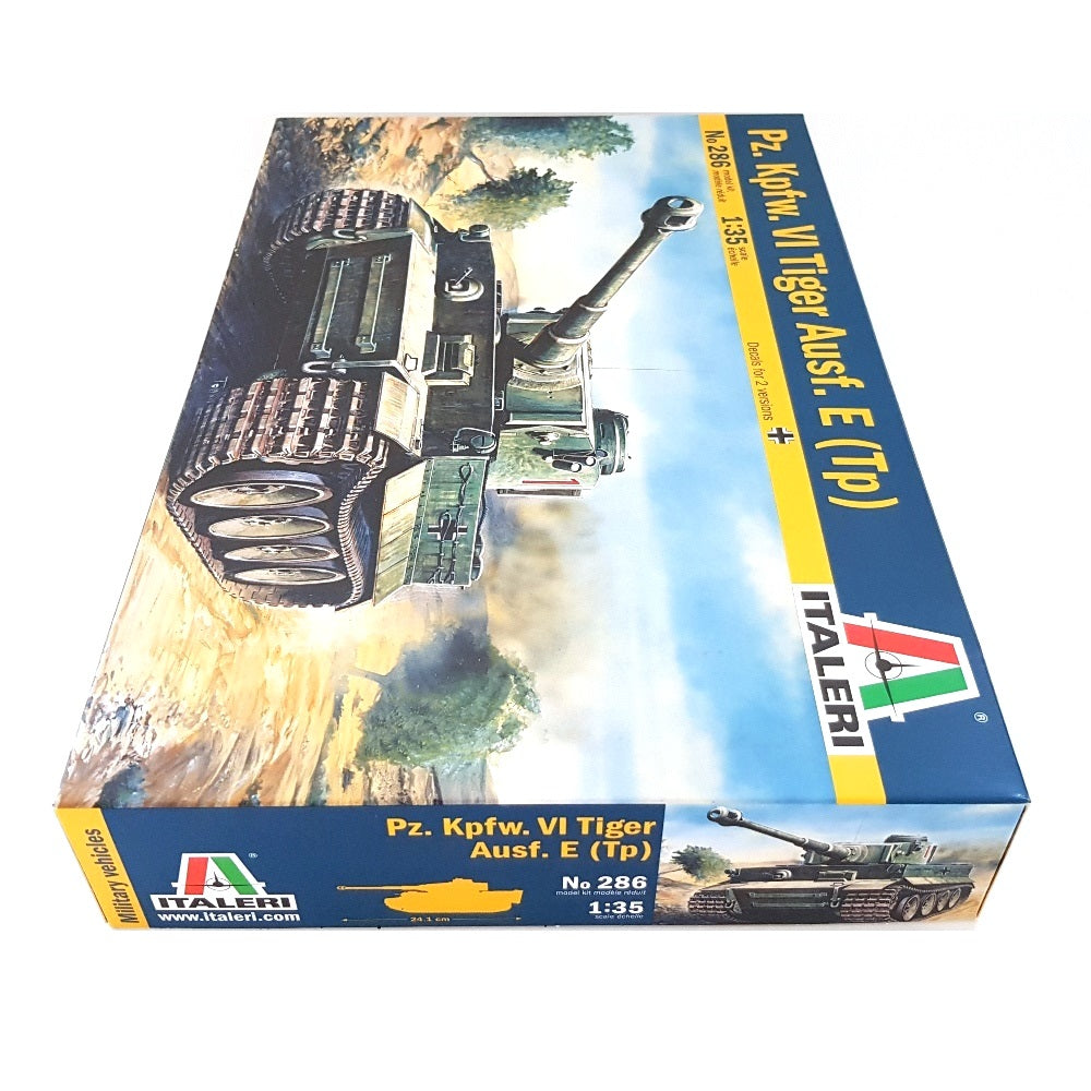 1:35 German TIGER I Pz. Kpfw. VI  Ausf. E (Tp) Tank - ITALERI