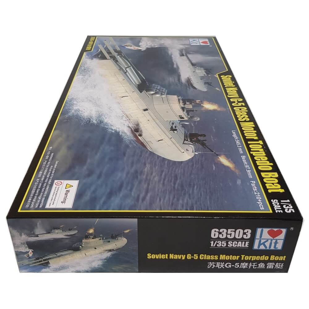 1:35 Soviet Navy G-5 Class Motor Torpedo Boat - I LOVE KIT
