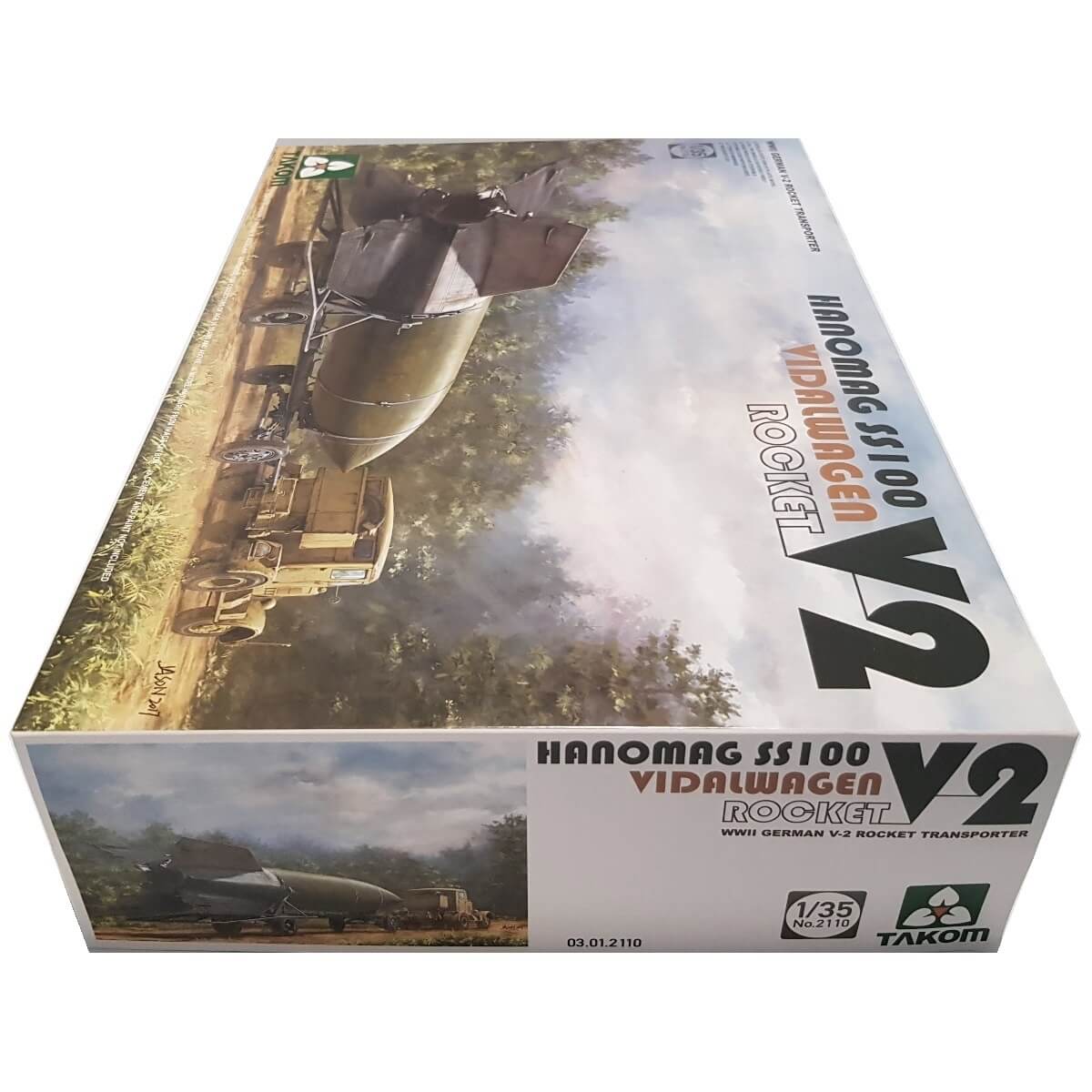 1:35 Hanomag SS100 Vidalwagen V-2 Rocket - TAKOM