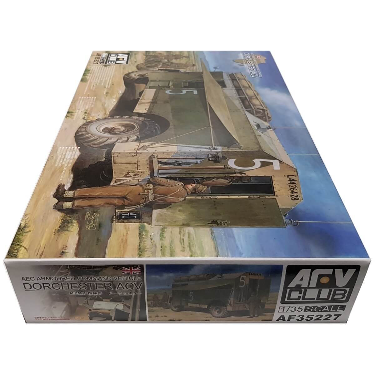 1:35 AEC Armoured Command Vehicle Dorchester ACV - AFV CLUB