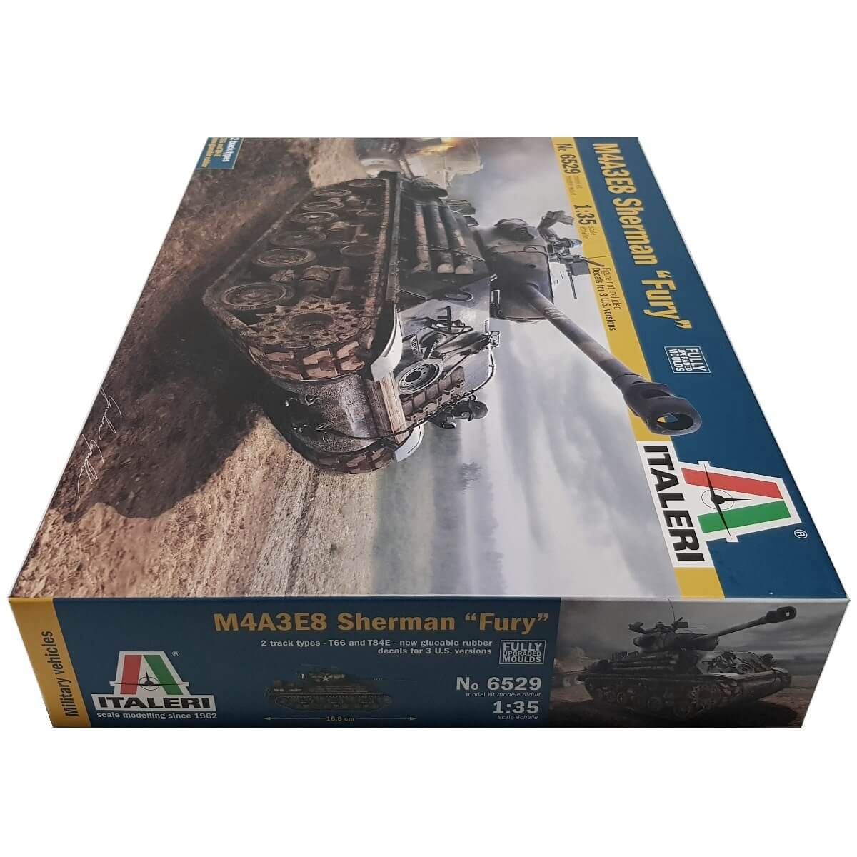 1:35 US Army M4A3E8 SHERMAN Medium Tank FURY - ITALERI