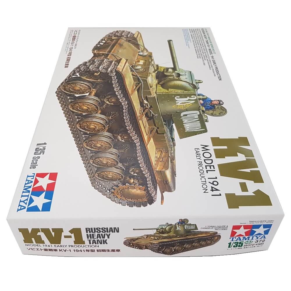 1:35 Russian Heavy Tank KV-1 Model 1941 Early Production - TAMIYA