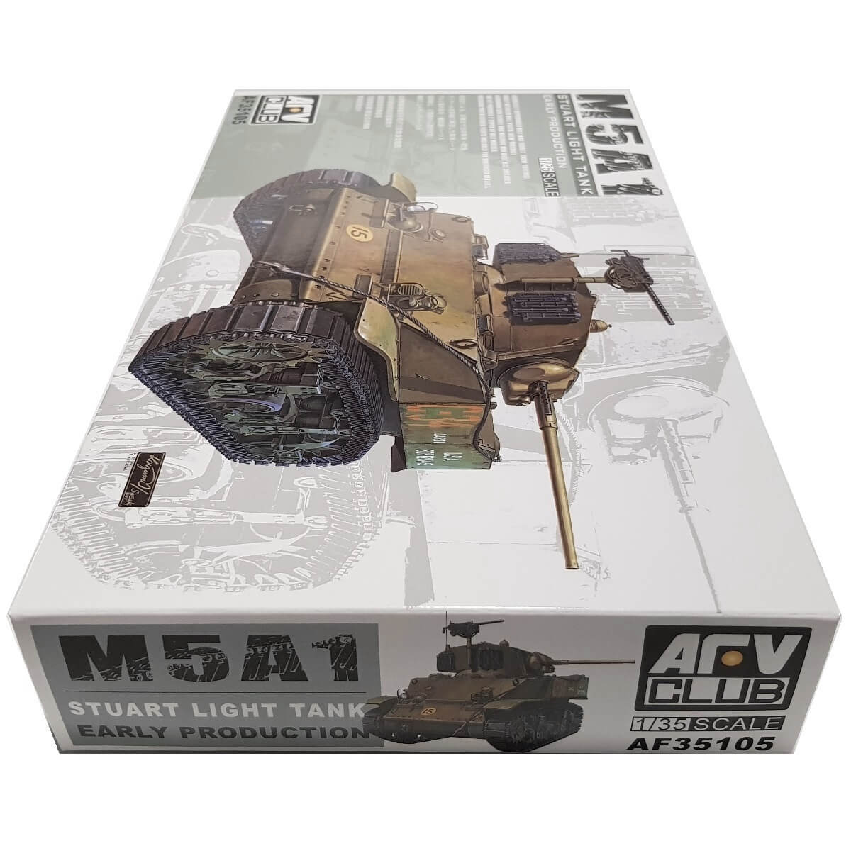 1:35 M5A1 Stuart Light Tank - Early Production - AFV CLUB
