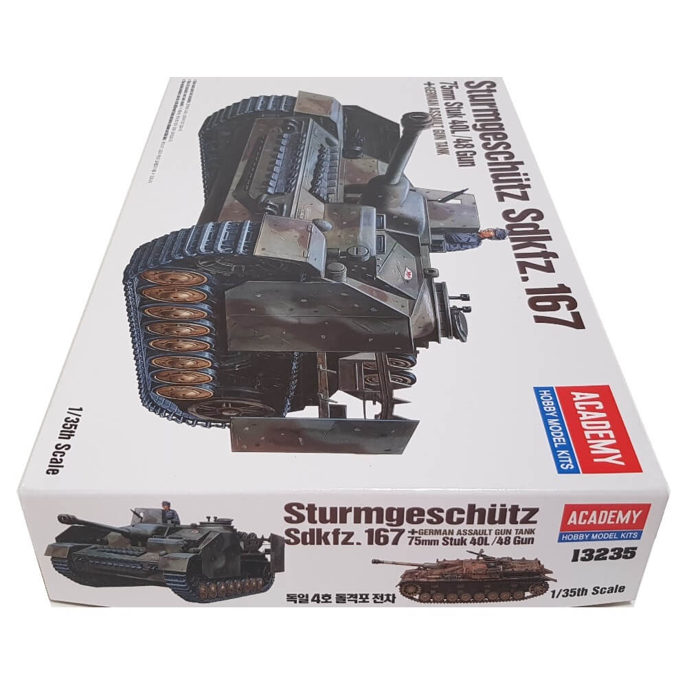 1:35 German Sturmgeschutz Sd.Kfz. 167 75mm Stuk 40L/48 Gun - ACADEMY