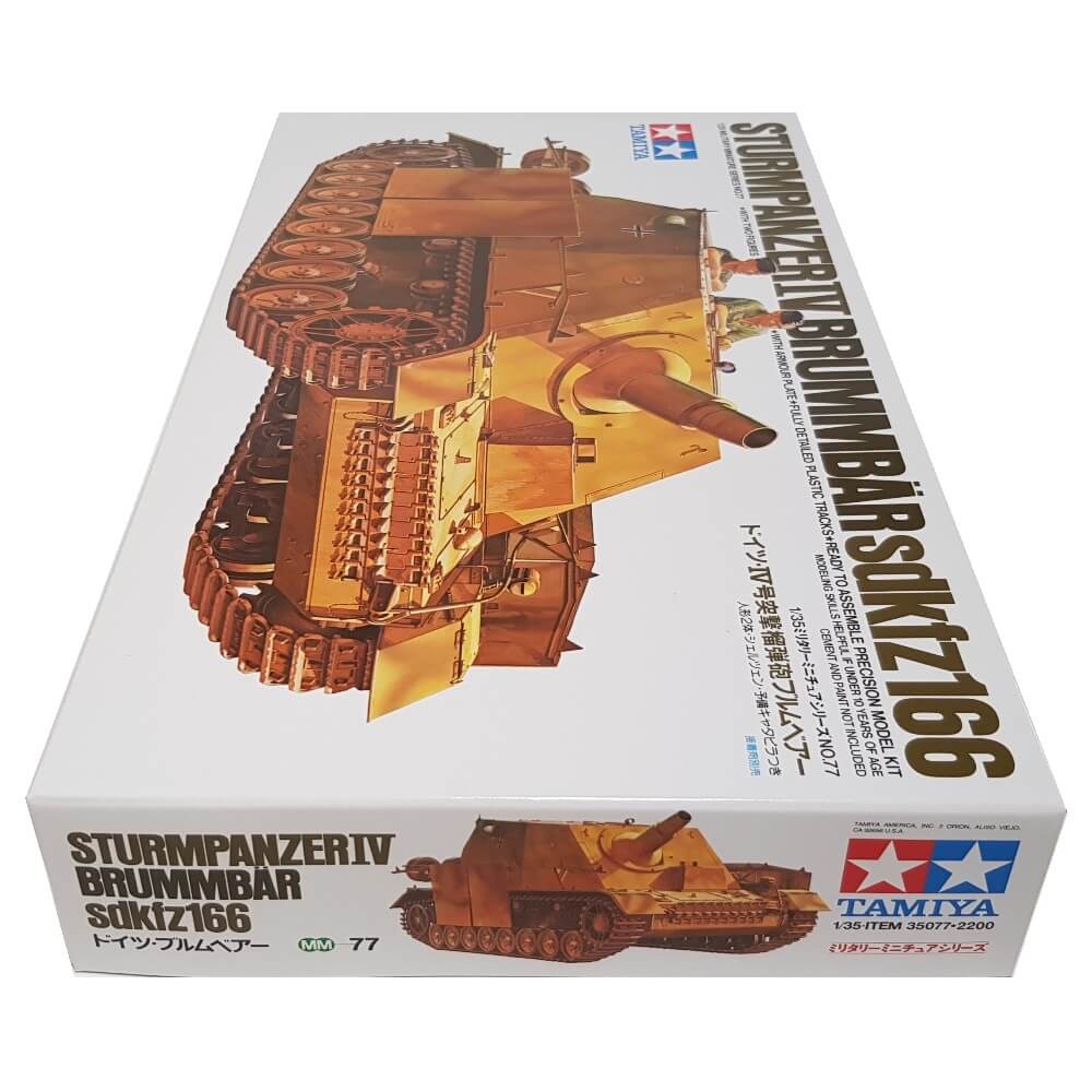 1:35 Sturmpanzer IV Brummbar Sd.Kfz. 166 - TAMIYA