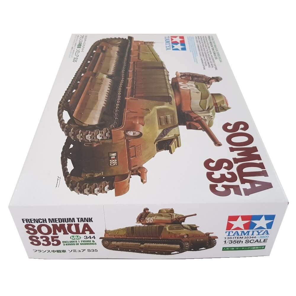 1:35 French Medium Tank SOMUA S35 - TAMIYA