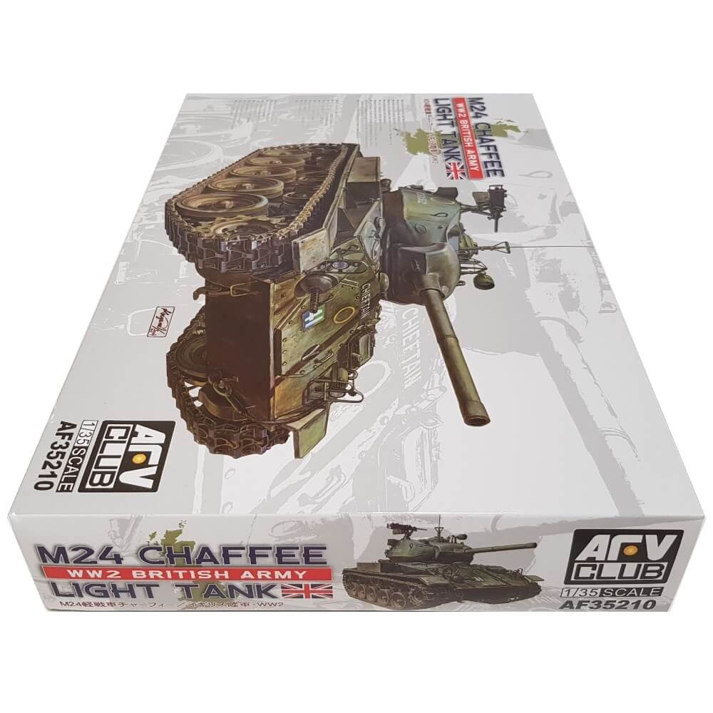 1:35 M24 Chaffee Light Tank WW2 British Army Version - AFV CLUB