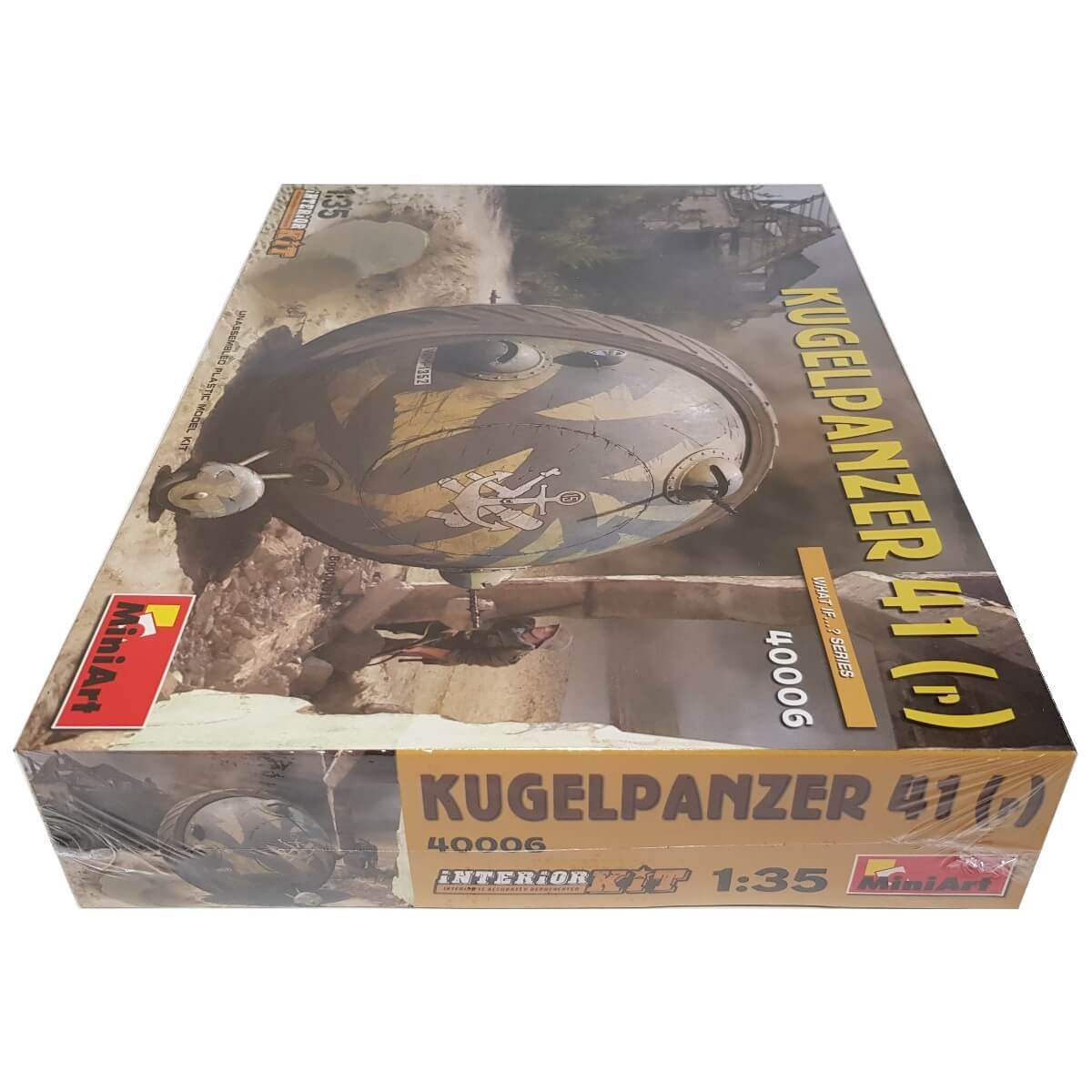 1:35 Kugelpanzer 41(r) Interior Kit - MINIART