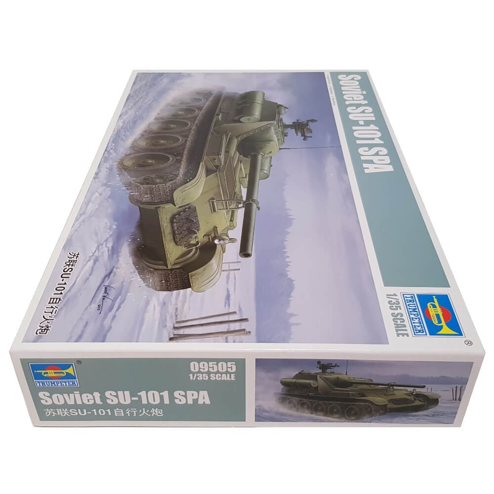 1:35 Soviet SU-101 SPA - TRUMPETER
