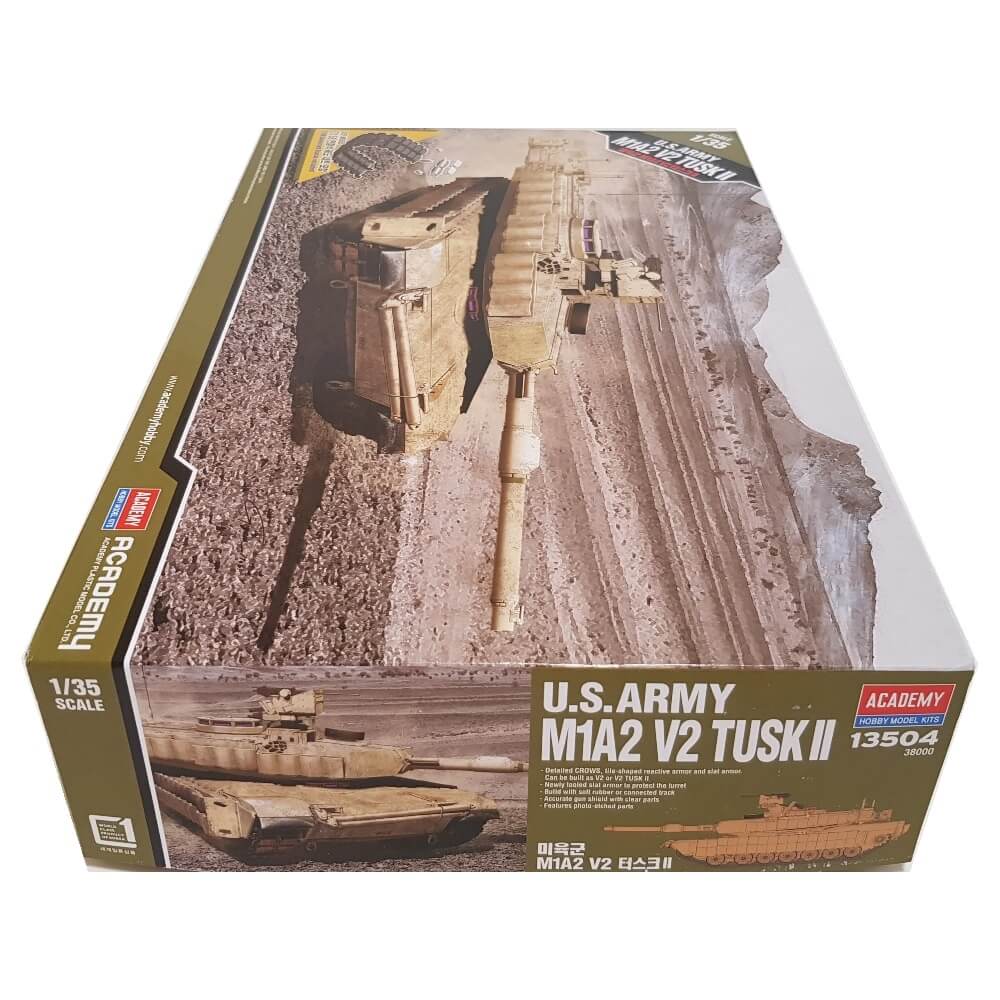 1:35 US Army M1A2 V2 TUSK II - ACADEMY