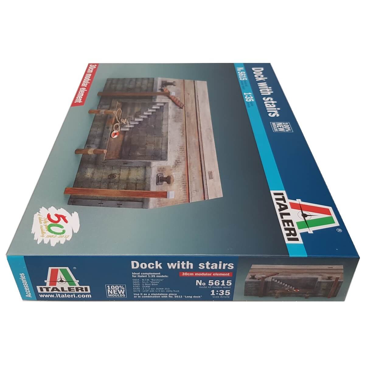 1:35 Dock with stairs - ITALERI