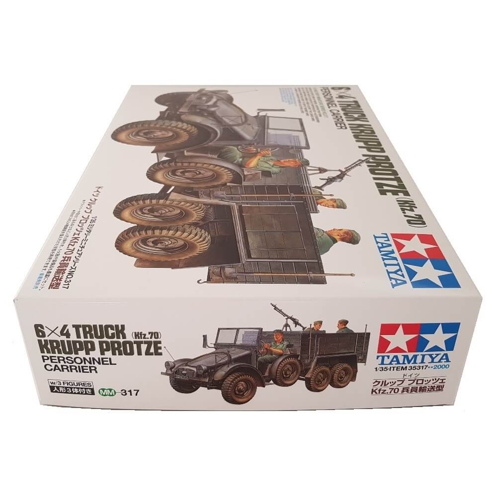 1:35 German Kfz.70 6x4 Truck Krupp Protze Personnel Carrier - TAMIYA