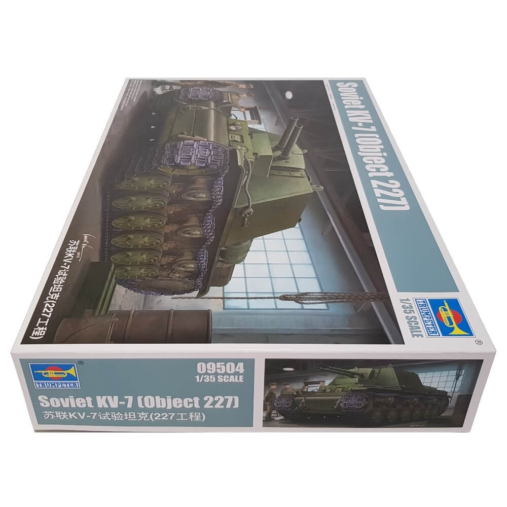 1:35 Soviet KV-7 Object 227 - TRUMPETER