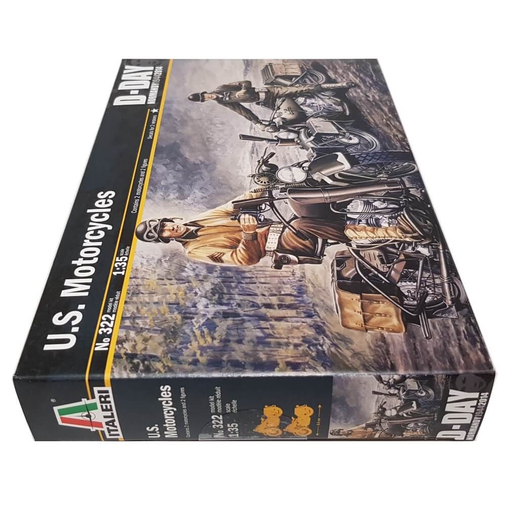 1:35 US Motorcycles - ITALERI