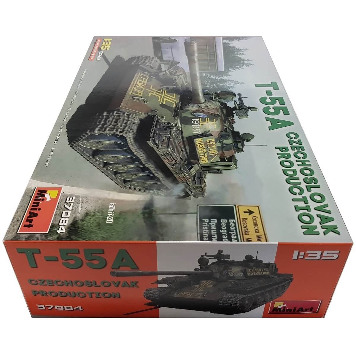 1:35 T-55A Czechoslovak Production - MINIART