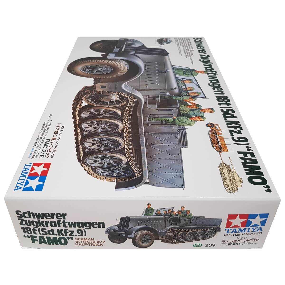 1:35 German 18 Ton Heavy Half-Truck FAMO Sd.Kfz. 9 - TAMIYA