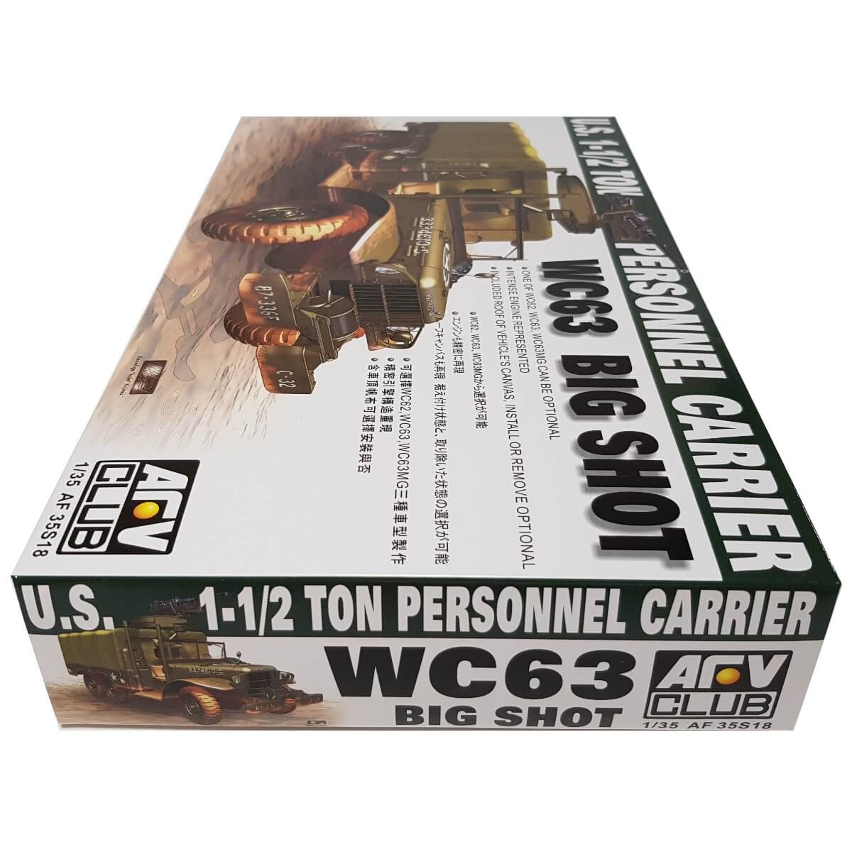 1:35 US 1½ ton Personnel Carrier WC63 Big Shot - AFV CLUB