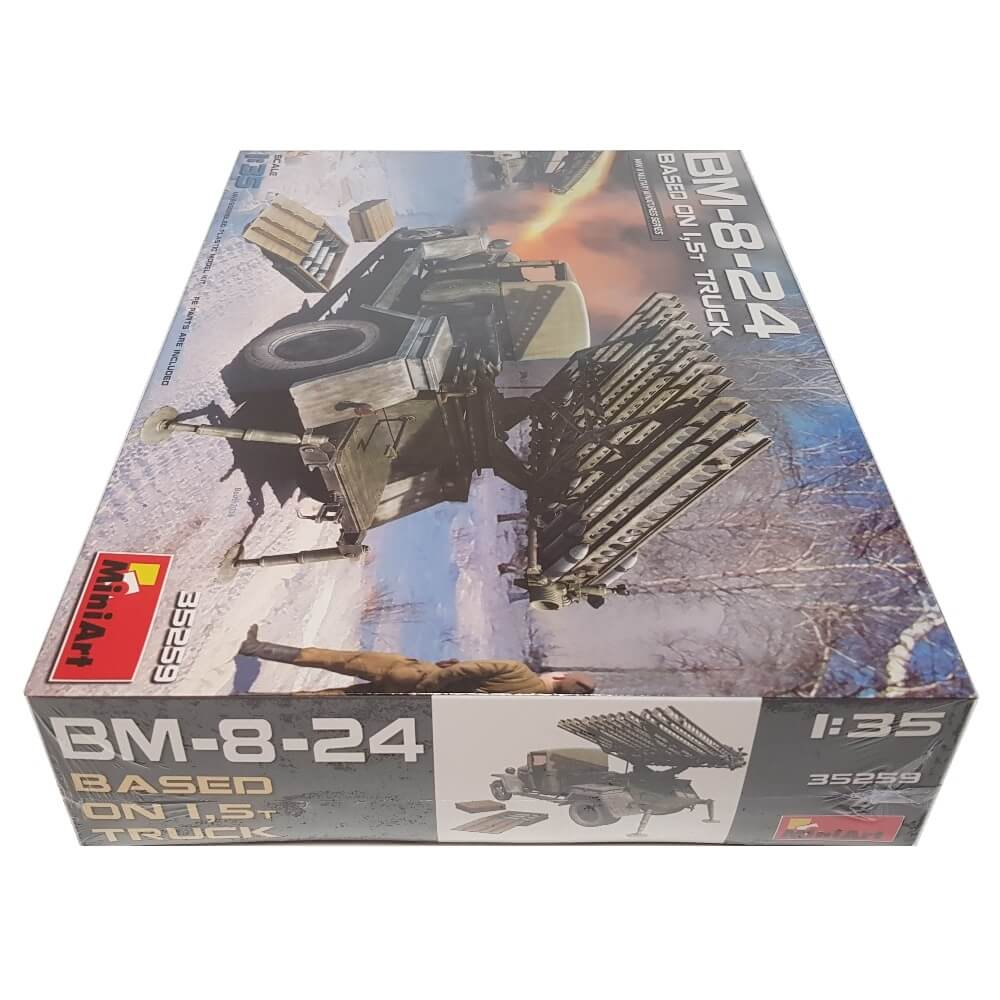1:35 Soviet BM-8-24 Based on 1.5 Truck - MINIART