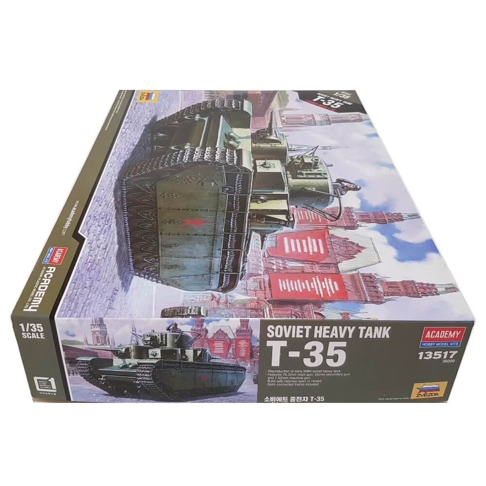 1:35 Soviet T-35 Heavy Tank - ACADEMY