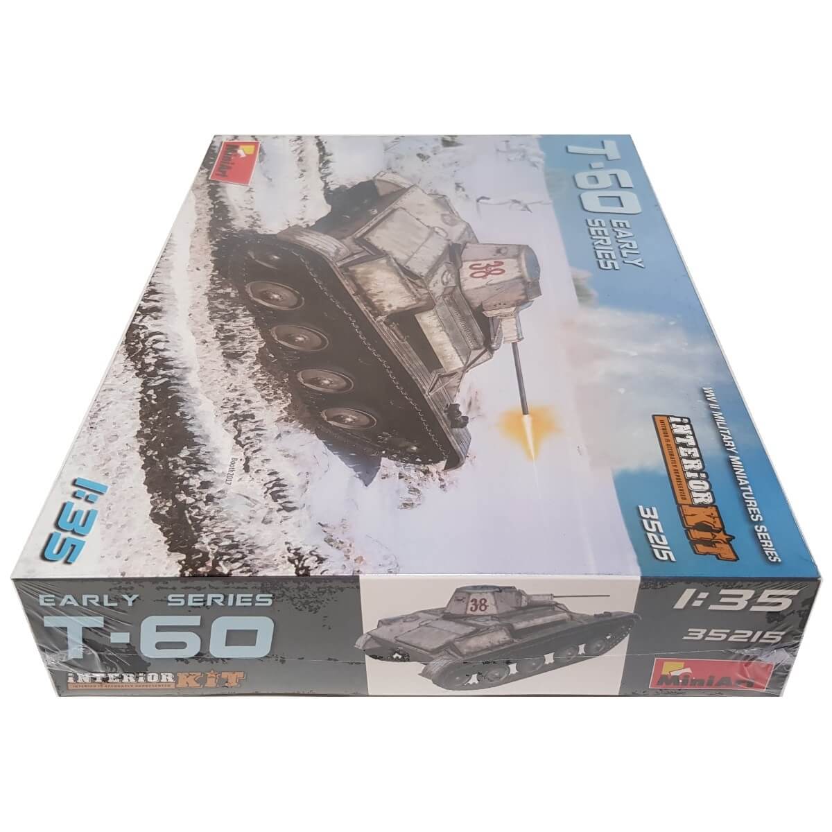 1:35 Soviet Light Tank T-60 Early Series Interior Kit - MINIART