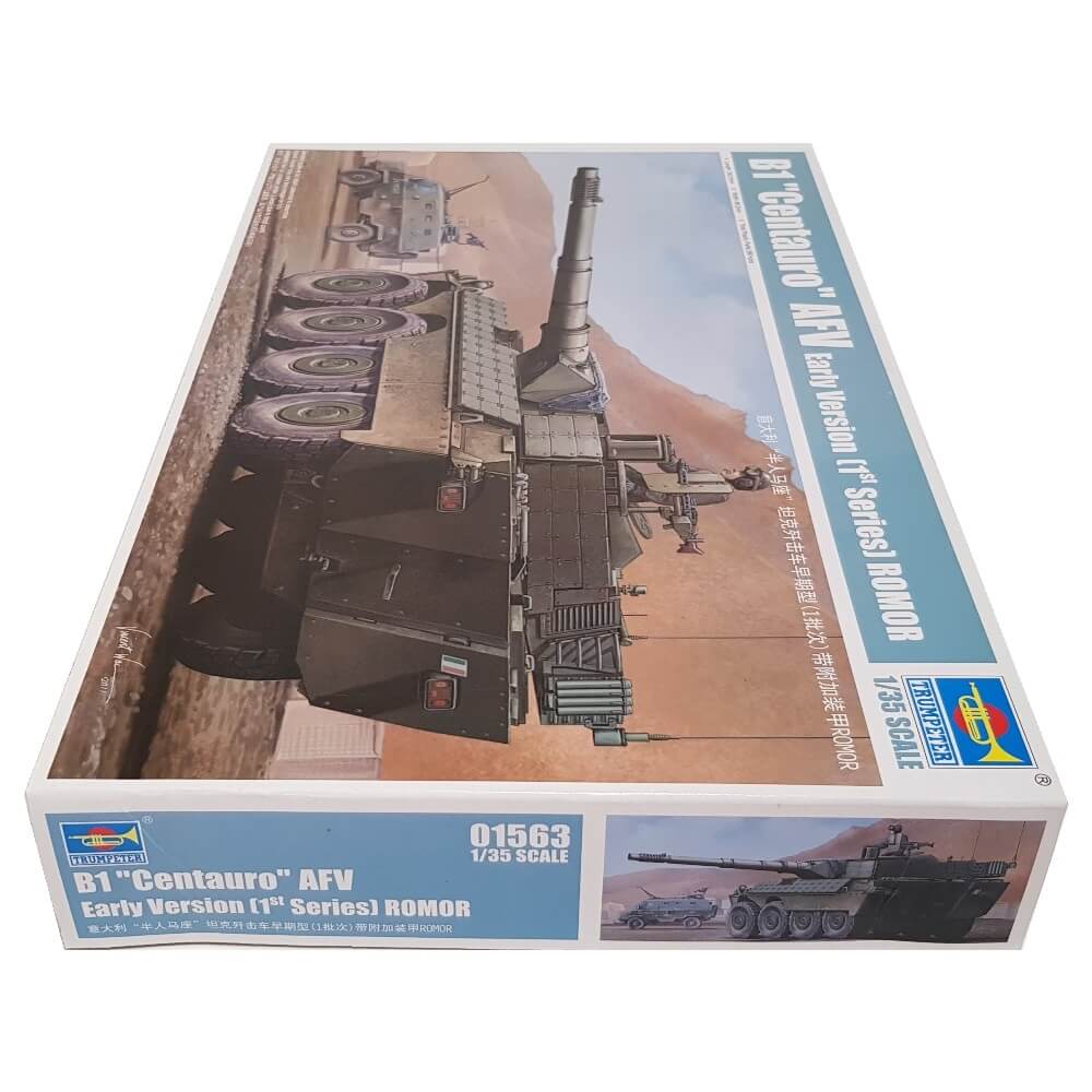 1:35 Italian B1 CENTAURO AFV Early Version 1st Series with ROMOR - TRUMPETER