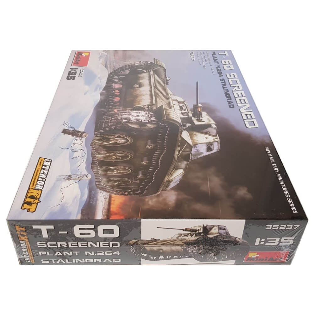 1:35 T-60 Screened Plant No. 264 Stalingrad - Interior Kit - MINIART