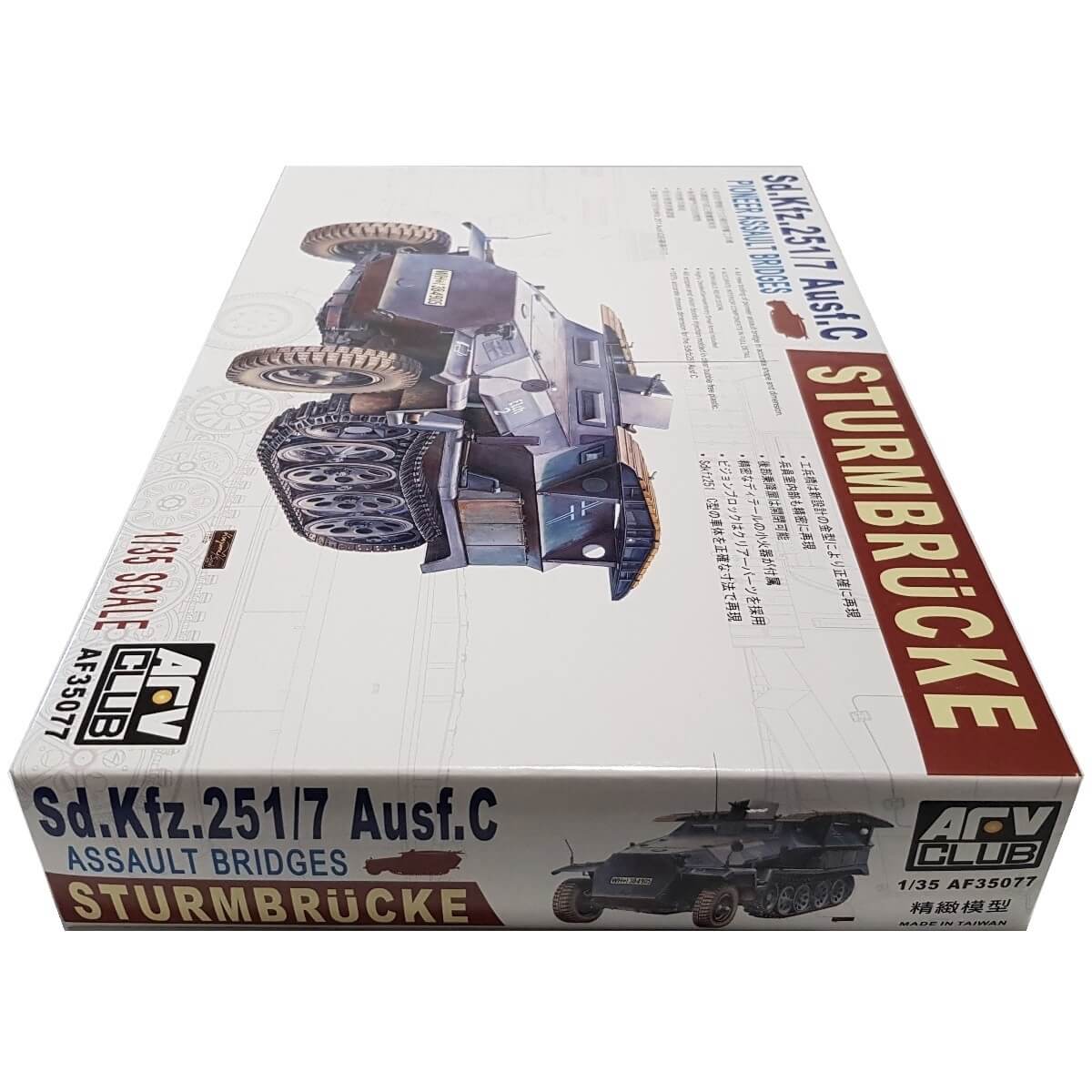 1:35 Sd.Kfz. 251/7 Ausf. C Sturmbrucke - AFV CLUB