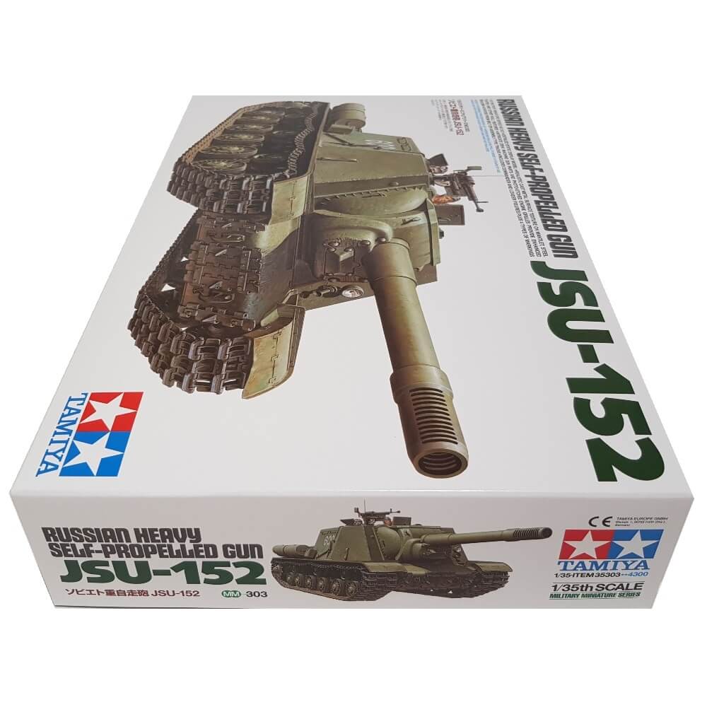 1:35 Russian Heavy Self-Propelled Gun JSU-152 - TAMIYA