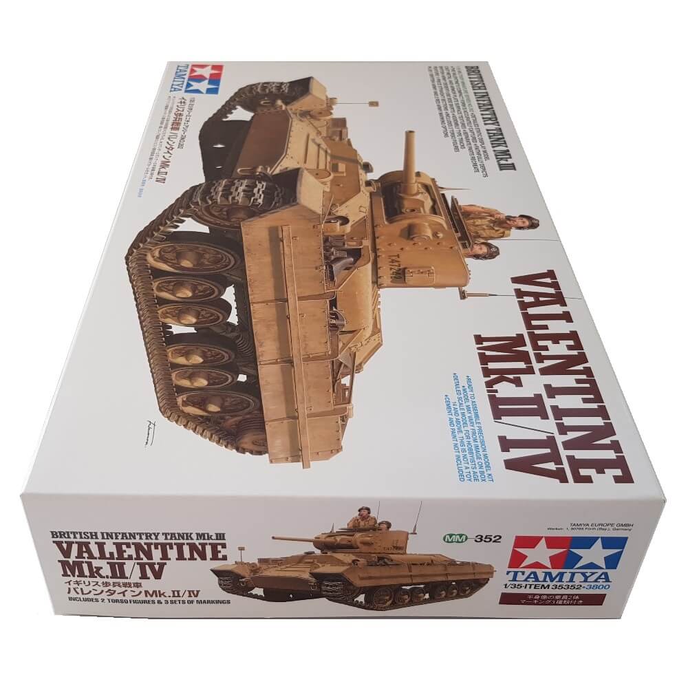 1:35 British Infantry Tank Mk.III VALENTINE Mk.II/IV - TAMIYA
