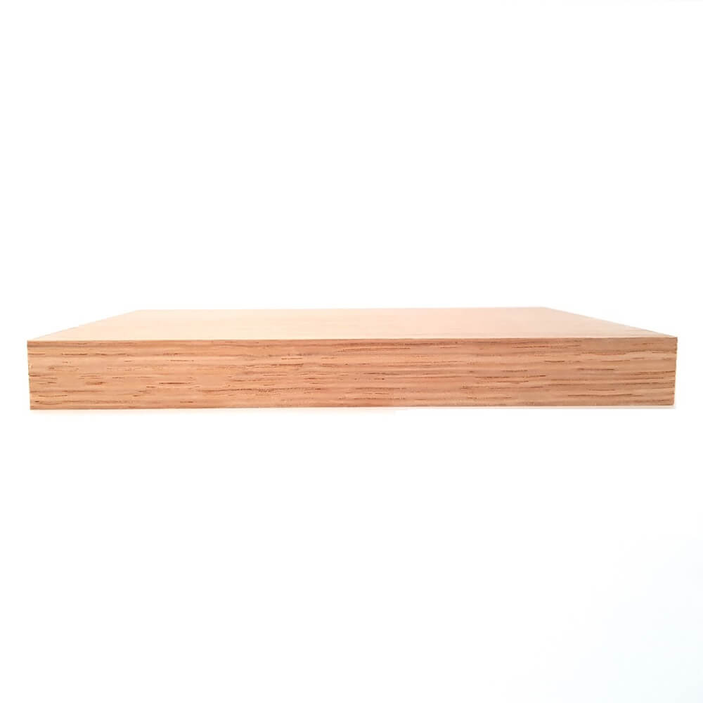 Solid OAK rectangular plaque 125 x 175 x 20 mm / 5 x 7 x ¾ inch