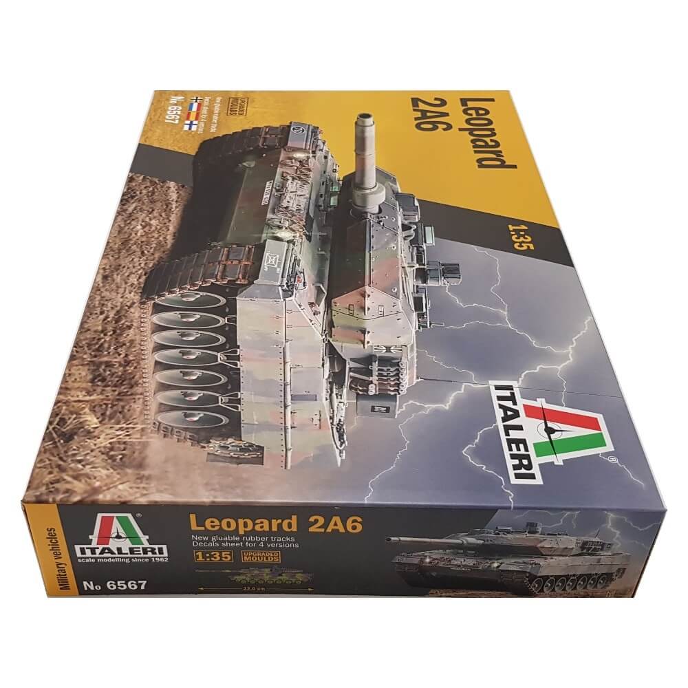 1:35 German LEOPARD 2A6 Main Battle Tank - ITALERI