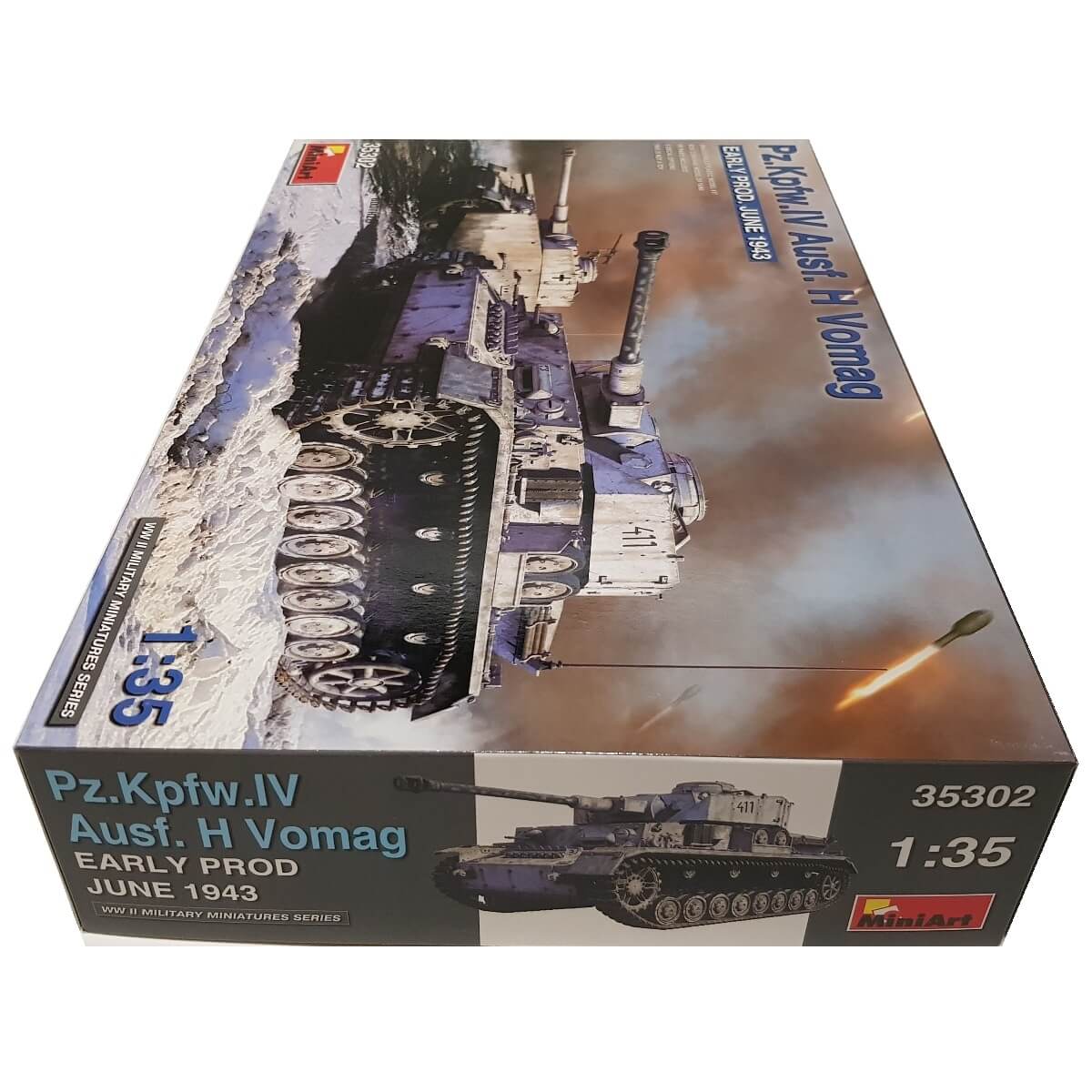 1:35 Pz.Kpfw. IV Ausf. H Vomag Early Prod - June 1943 - MINIART