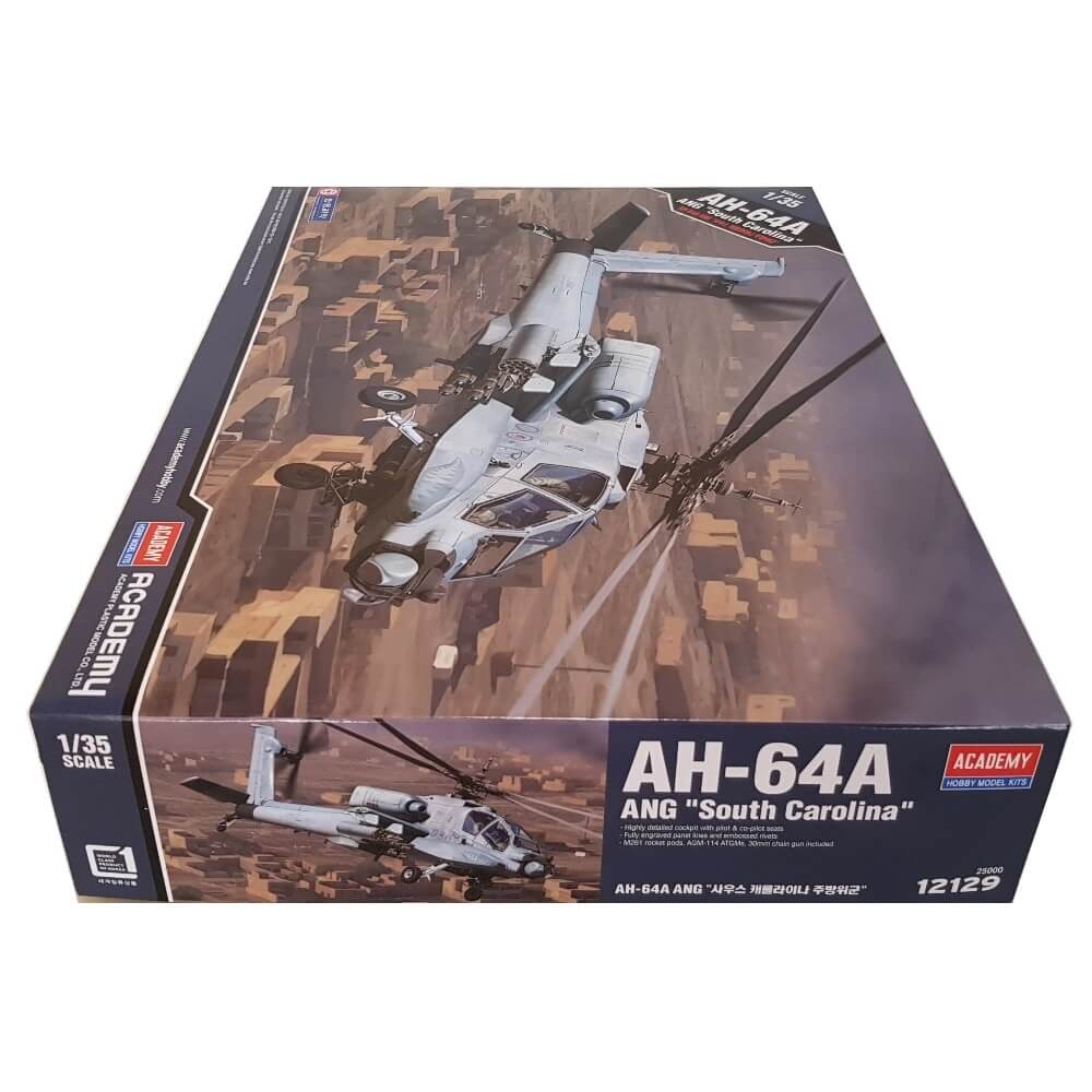 1:35 AH-64A ANG Helicopter South Carolina - ACADEMY