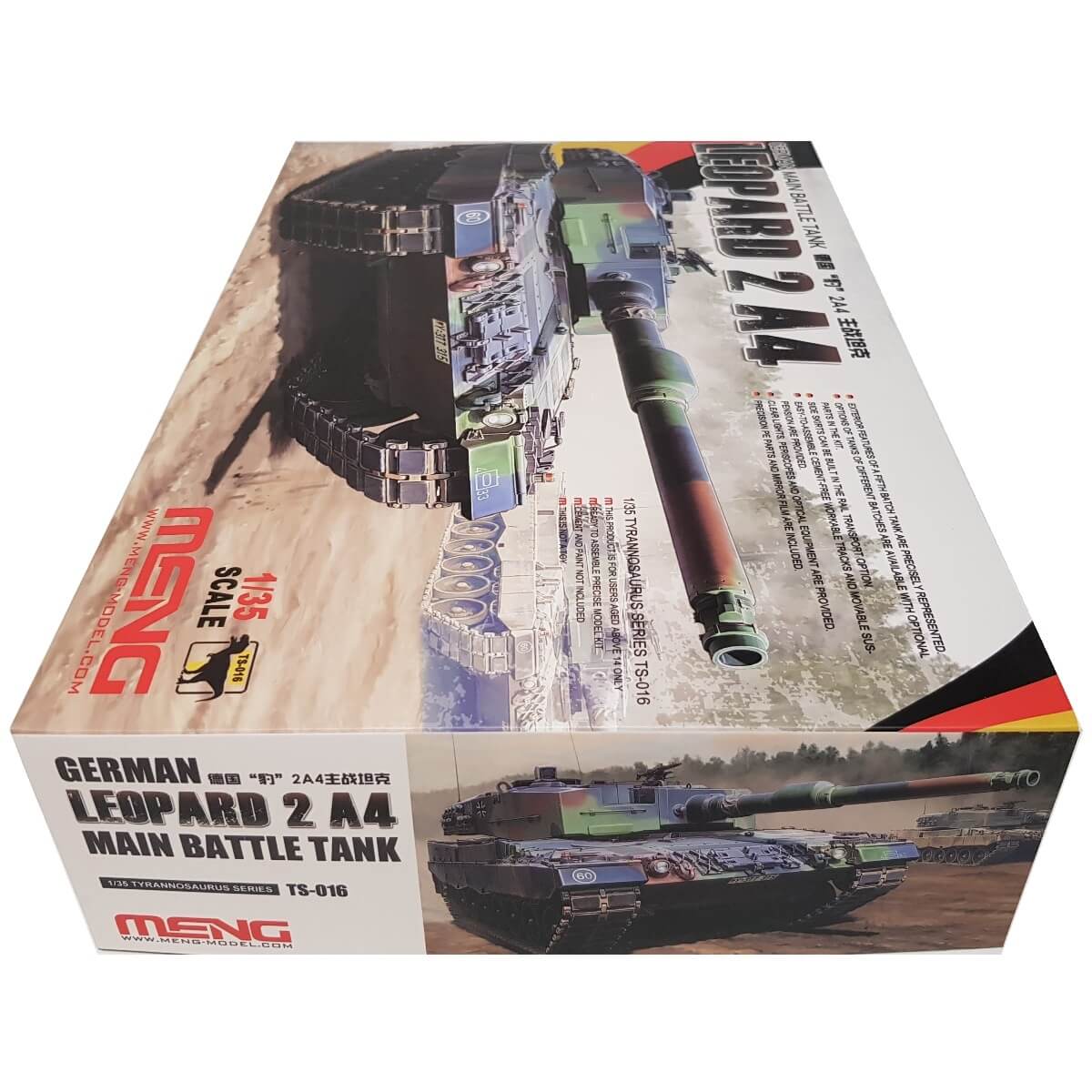 1:35 German Main Battle Tank Leopard 2 A4 - MENG