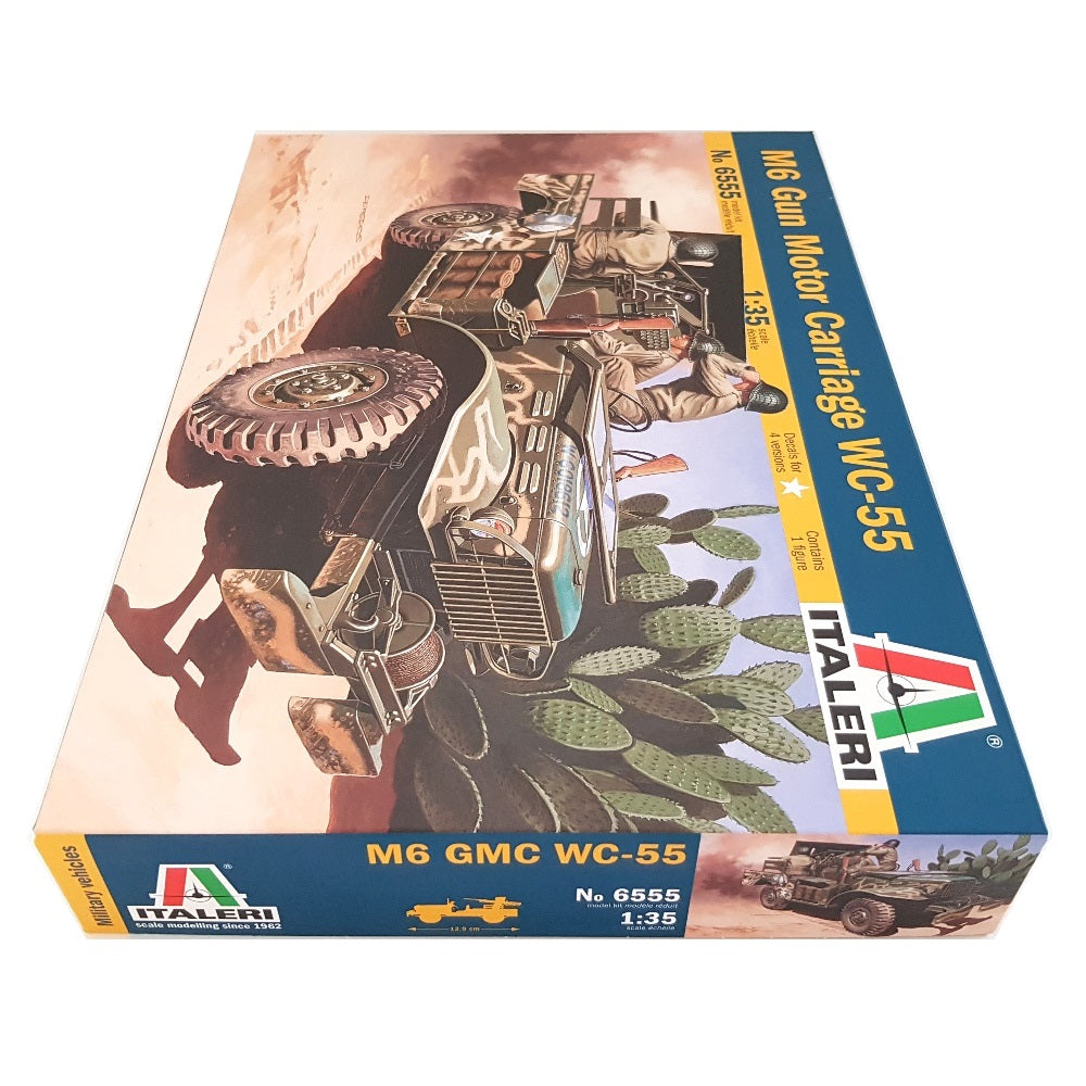 1:35 US Army M6 Gun Motor Carriage WC-55 - ITALERI