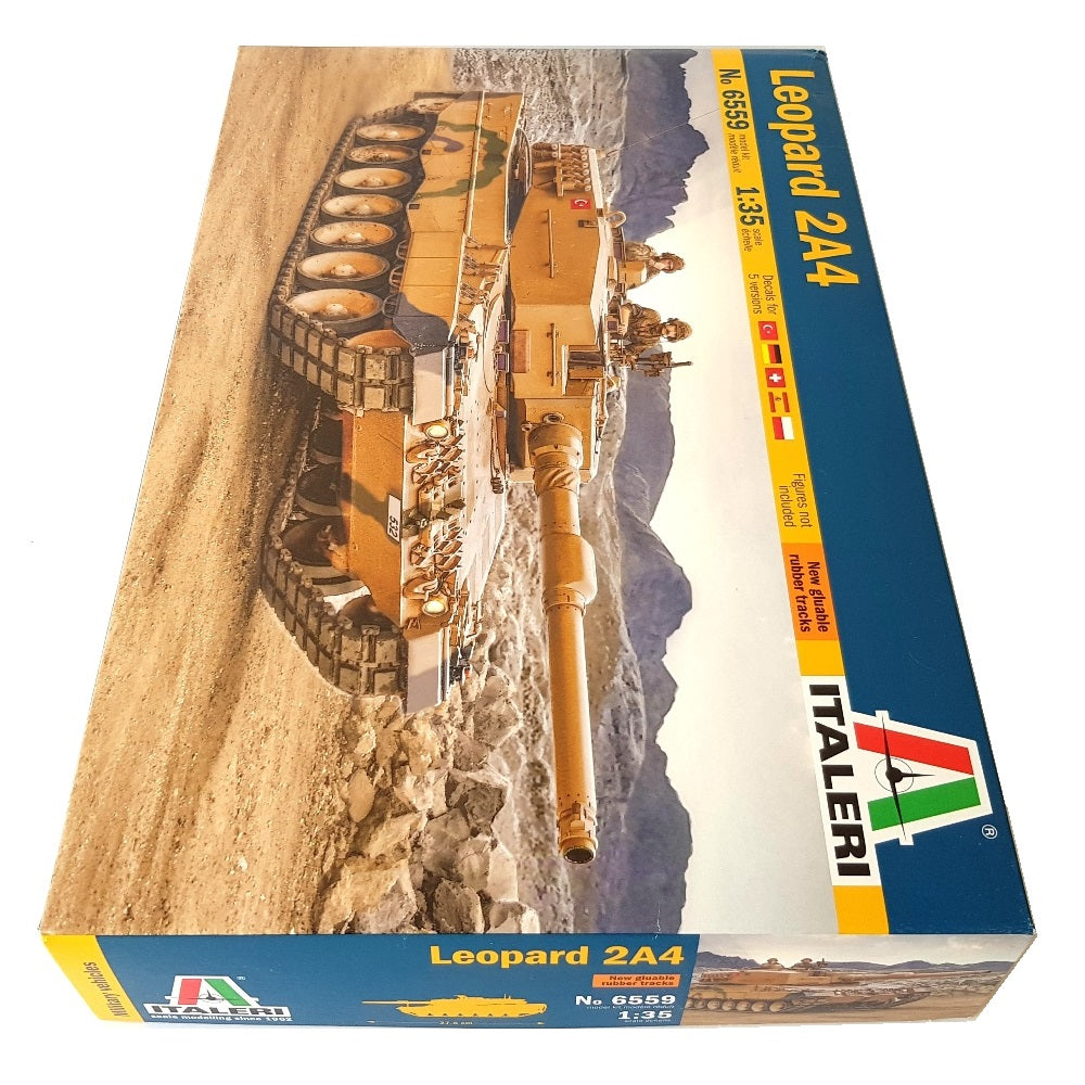 1:35 German LEOPARD 2A4 Tank - ITALERI
