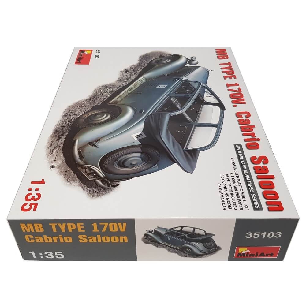 1:35 German MB Type 170V. Cabrio Saloon - MINIART