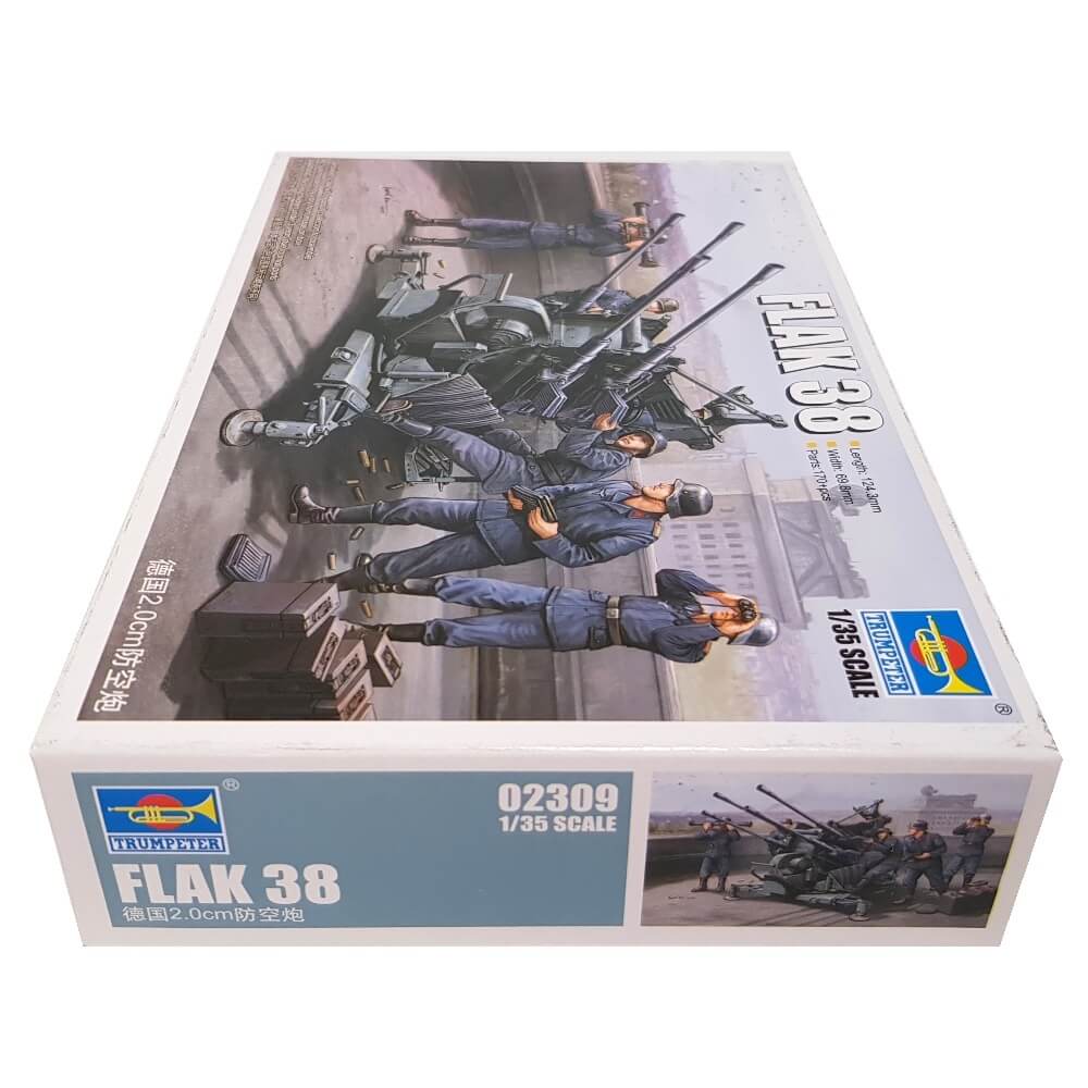 1:35 German FLAK 38 - TRUMPETER