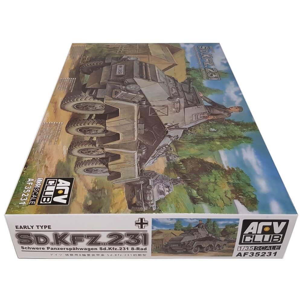 1:35 Early Type Sd.kfz. 231 Schwere Panzerspahwagen - AFV CLUB