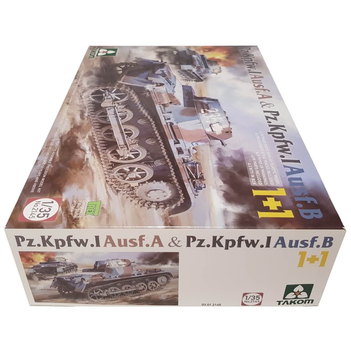 1:35 Pz.Kpfw. I Ausf. A and Pz.Kpfw. I Ausf. B - TAKOM