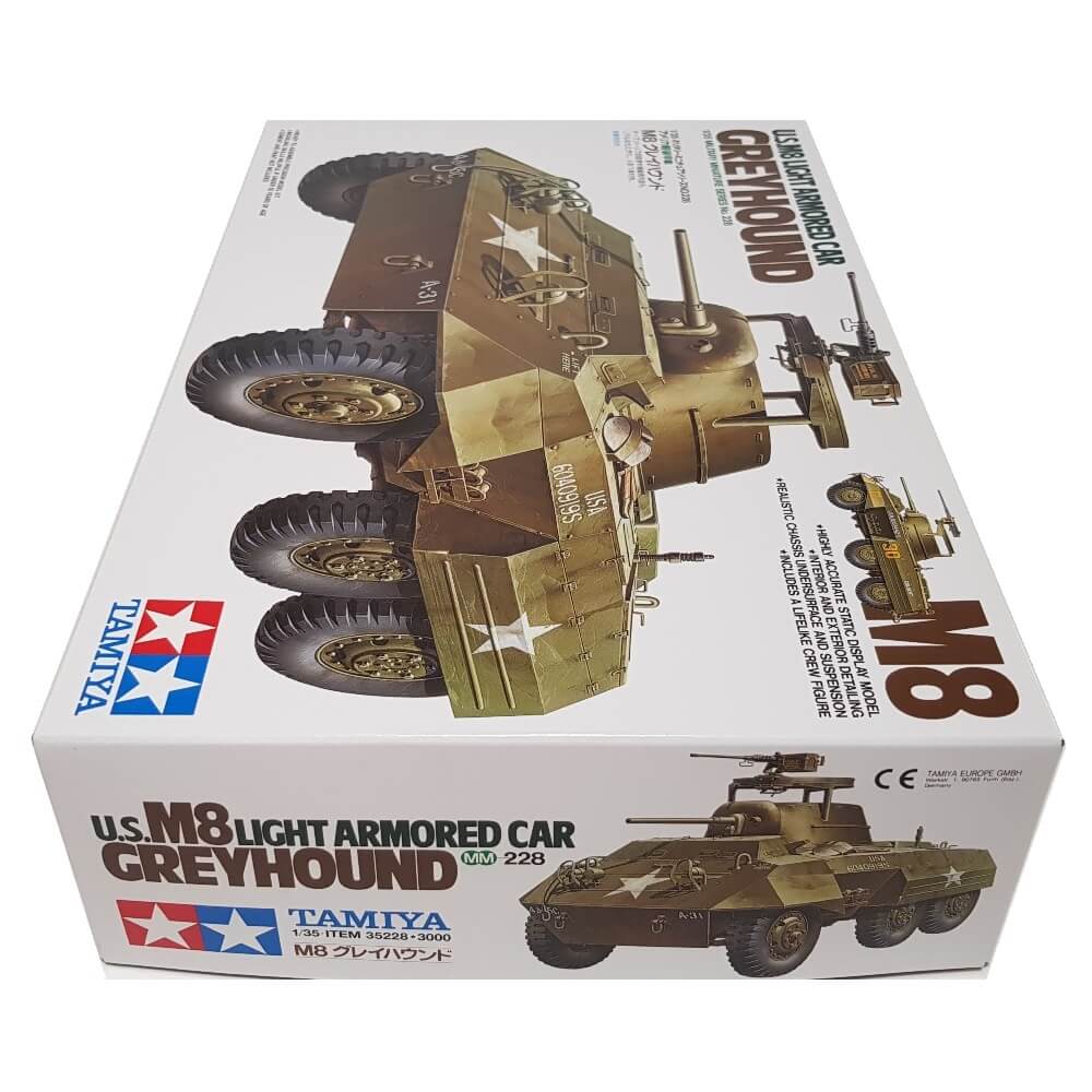 1:35 US M8 Light Armored Car GREYHOUND - TAMIYA