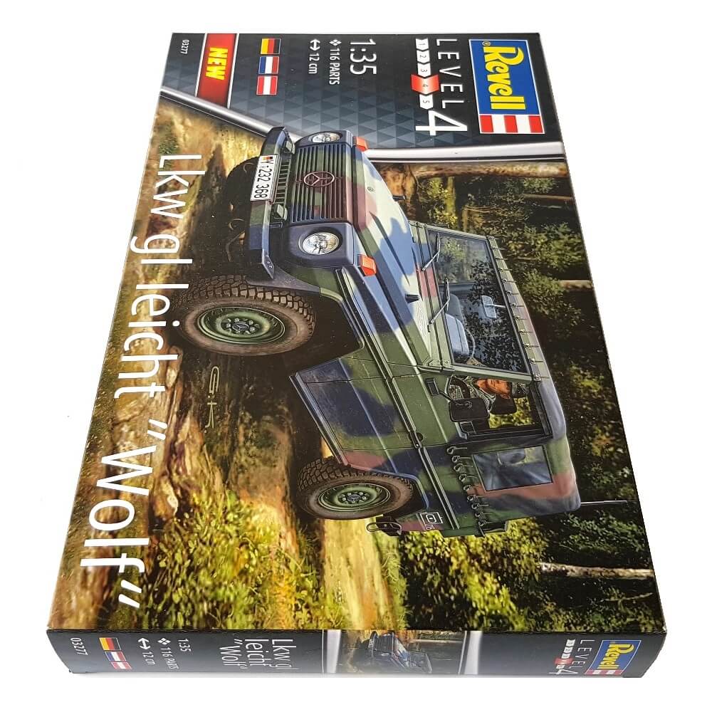 1:35 German Lkw gl Leicht WOLF Mercedes OFF-ROAD Vehicle - REVELL