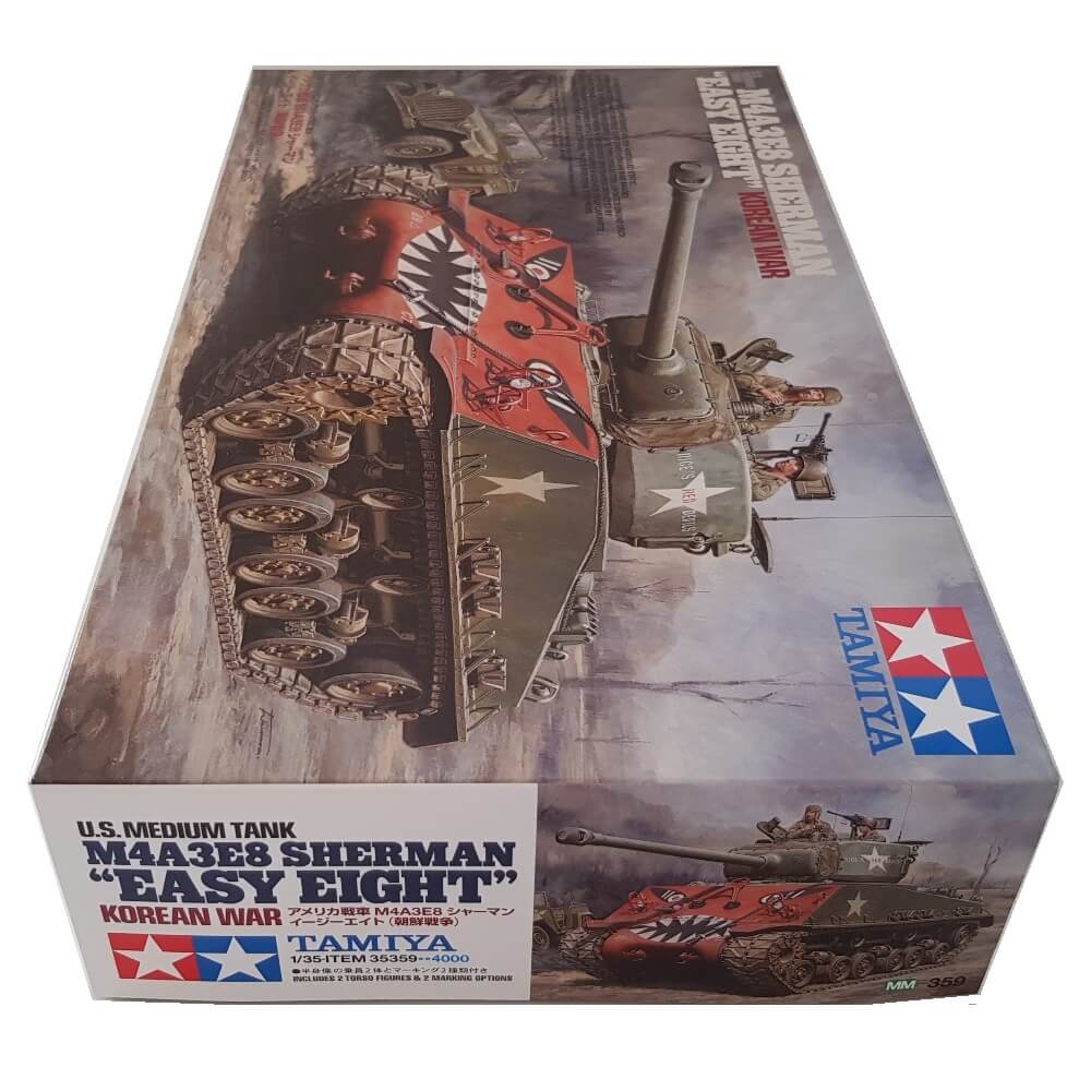 1:35 US Medium Tank M4A3E8 Sherman EASY EIGHT Korean War - TAMIYA