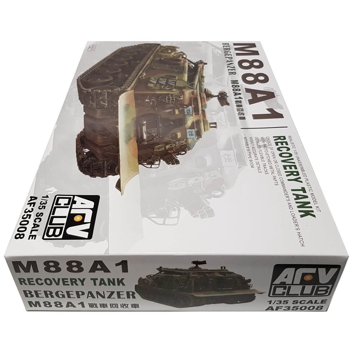 1:35 M88A1 Recovery Tank Bergepanzer - AFV CLUB