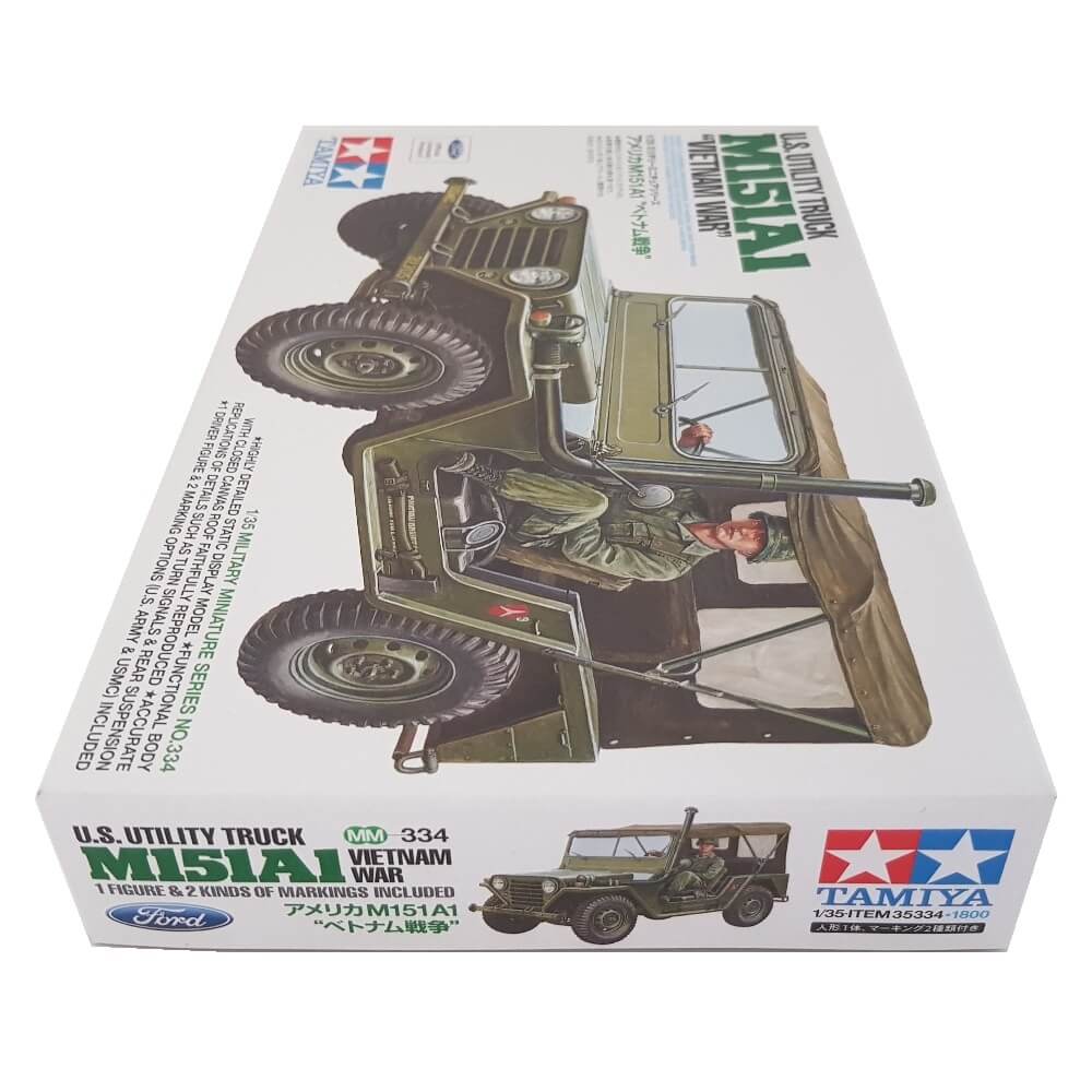 1:35 US Army Utility Truck M151A1 Vietnam War - TAMIYA