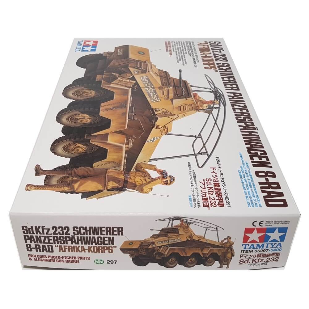 1:35 German 8-Wheeled Heavy Armored Car Sd.Kfz. 232 Africa-Corps - TAMIYA
