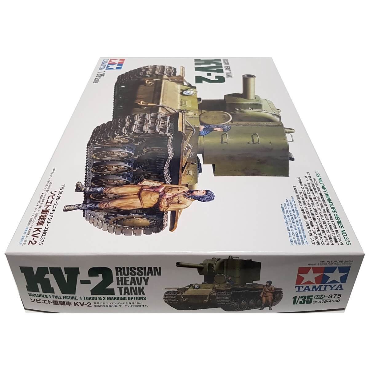 1:35 Russian Heavy Tank KV-2 - TAMIYA