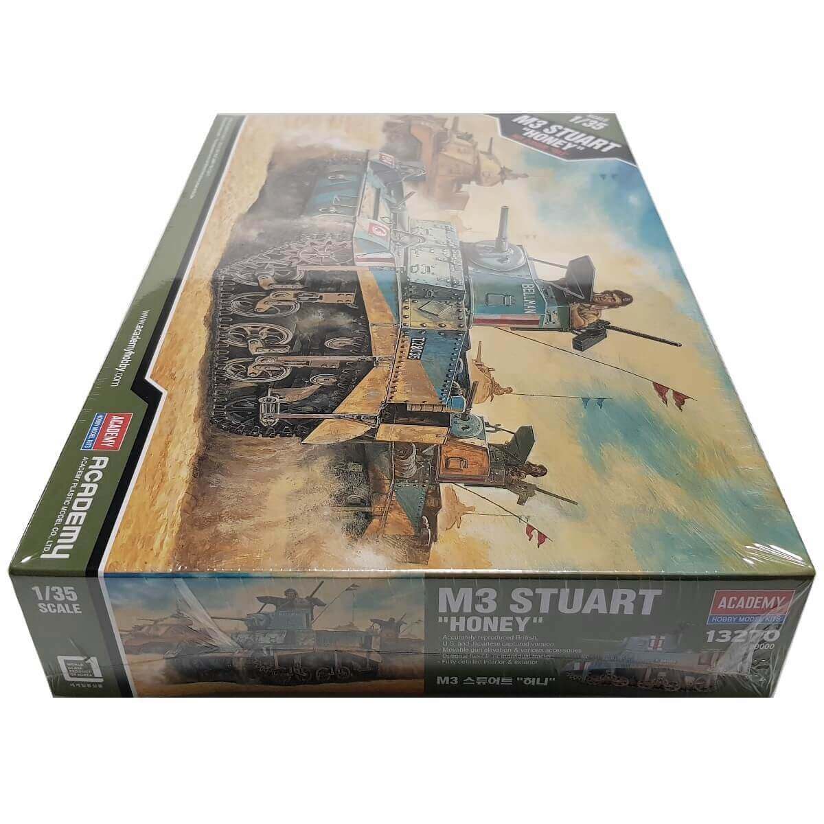1:35 British M3 Stuart HONEY - ACADEMY