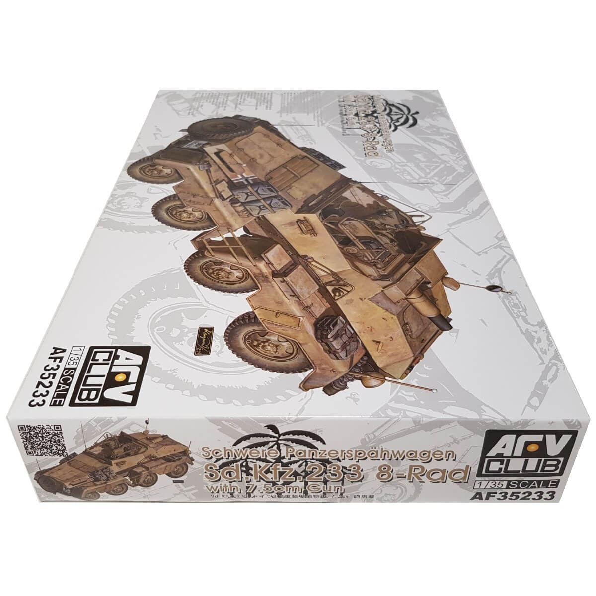 1:35 Sd.Kfz. 233 8-Rad with 7.5cm Gun - AFV CLUB